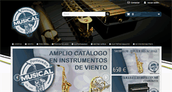 Desktop Screenshot of musicalpontevedra.es